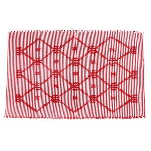 Madcap Cottage. NWT. Lattice Rug. Red/White. 2x3’